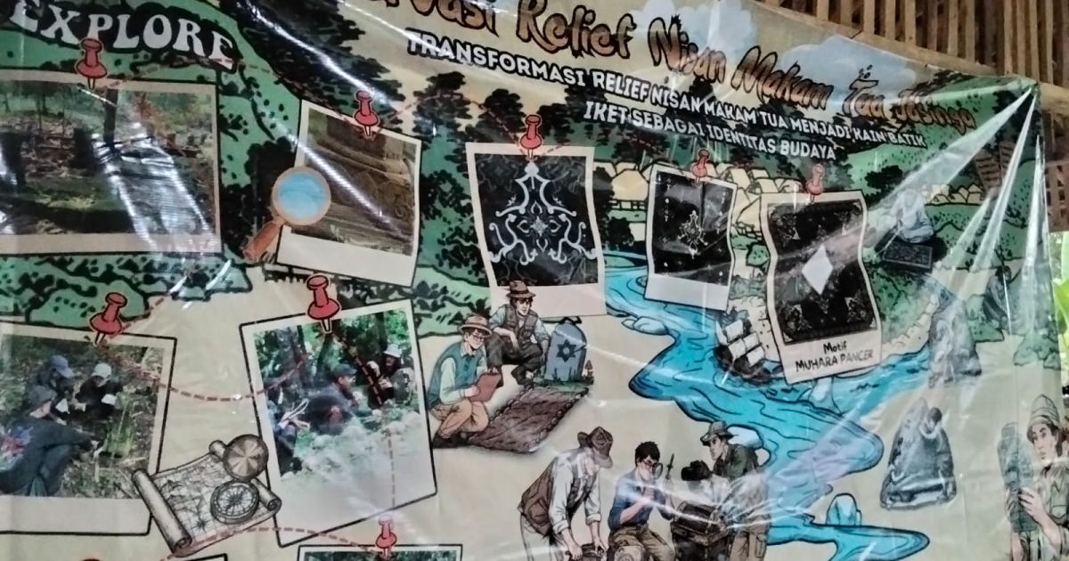 Seniman Jasinga Gelar Seminar Diseminasi, Relief Nisan Makam Tua Menjelma Motif Batik