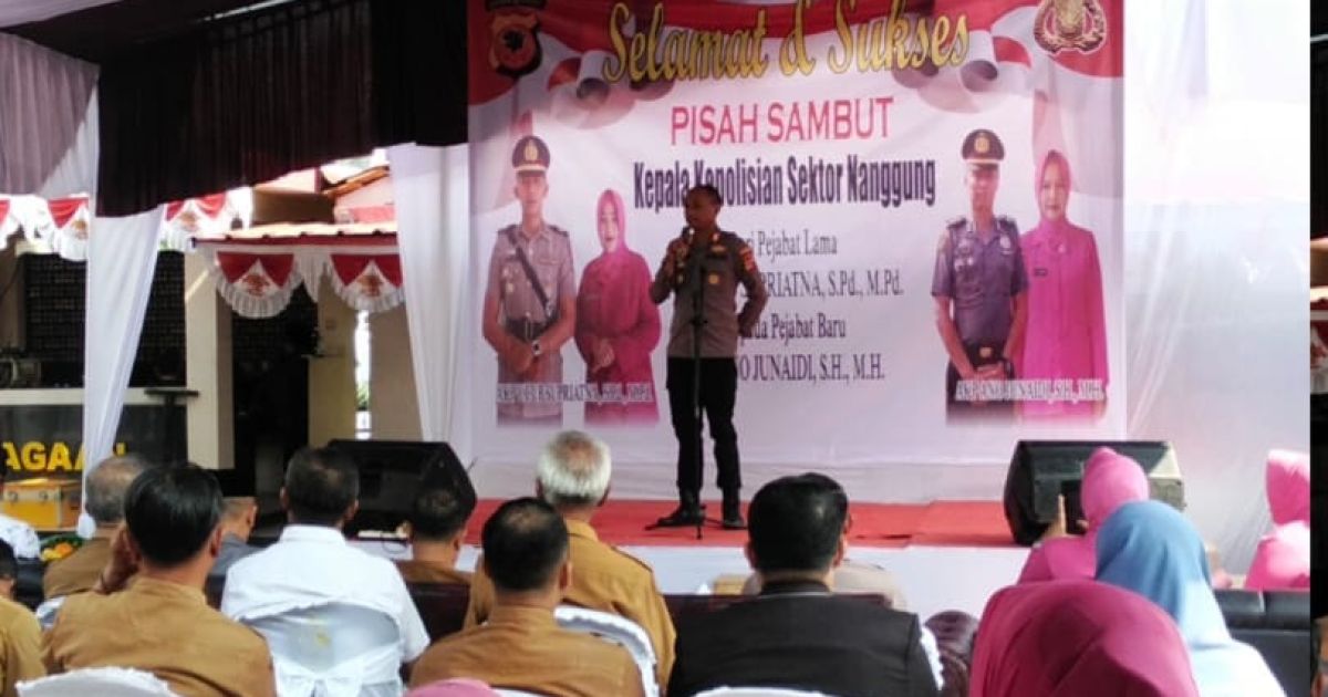 Kapolsek Nanggung Berganti, AKP Ano Junaedi Siap Safari ke Semua Elemen Masyarakat