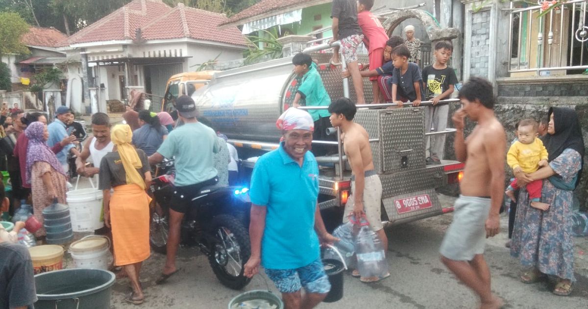 Tiga Bulan Kekeringan di Hambaro Nanggung, Air Tangki Habis dalam Hitungan Jam