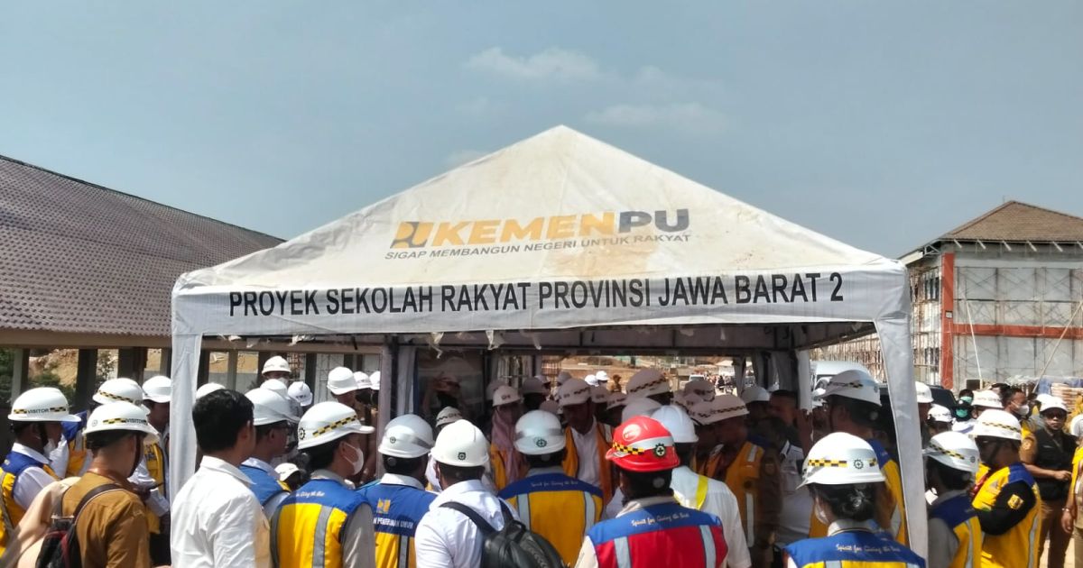 Sekjen Kemensor RI Desak Proyek Sekolah Rakyat di Jasinga yang Dinilai Lamban