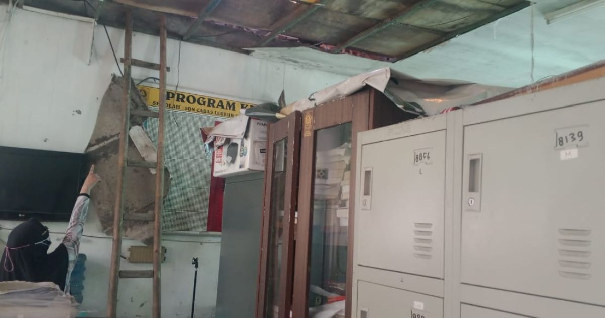 Empat SDN di Nanggung Kabupaten Bogor Rusak Berat, Satu Nyaris Roboh