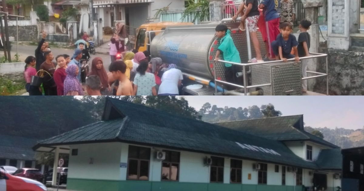 Krisis Air Bersih di Desa Hambaro Nanggung, Antam Rencanakan Sumur Bor