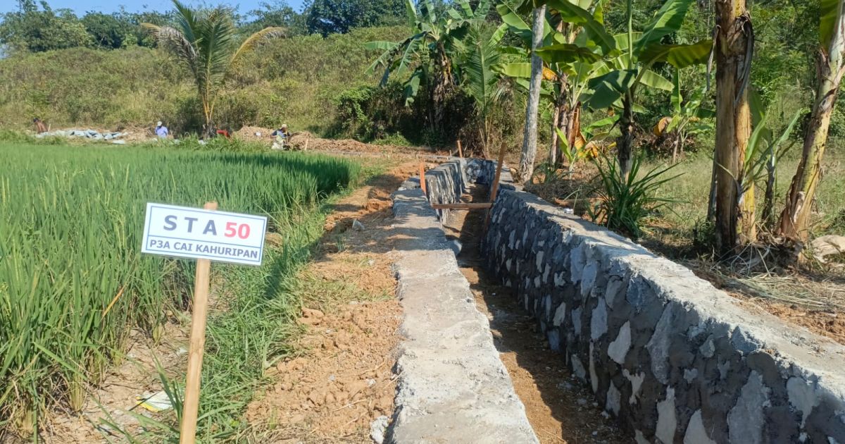 Progres P3A-TGAI di Desa Barengkok Jasinga Capai 75 Persen