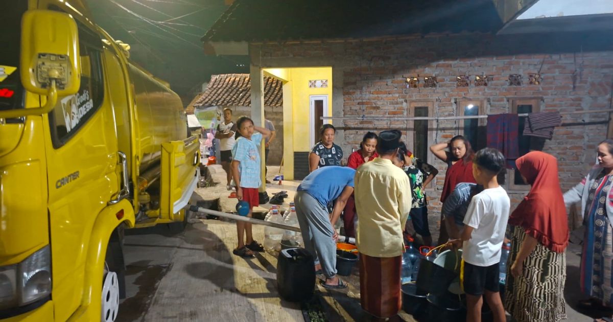 BPBD Kabupaten Bogor Salurkan 586 Ribu Liter Air Bersih ke 127 Titik Terdampak Kekeringan