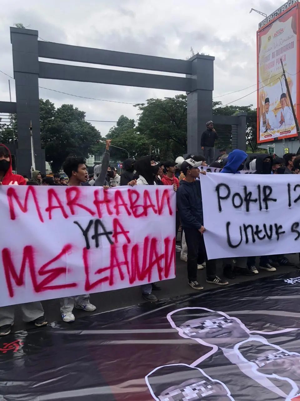 Tolak Pokir Pengadaan Videotron Rp 100 Miliar, Aktivis Resolusi Mahasiswa Bogor Kembali Ontrog Dewan