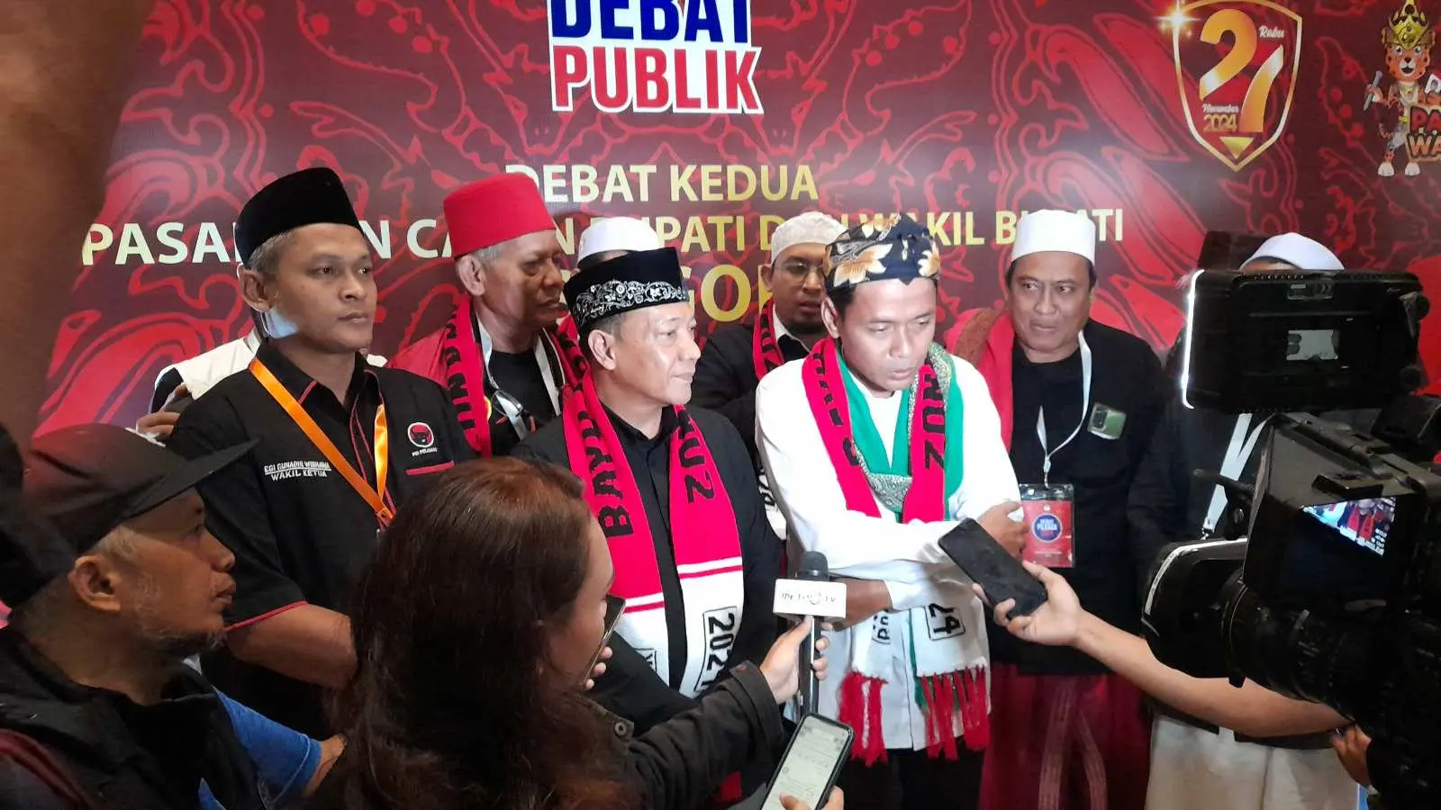 PDIP Bocorkan Survei Internal, Elektabilitas Bayu - Kang Mus Tetap Bertahan Unggul, Selisih 2 Persen