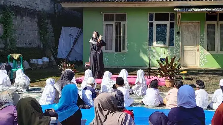 TK Lebah Ceria Gelar Halal Bihalal Bersama Wali Murid di Pancawati