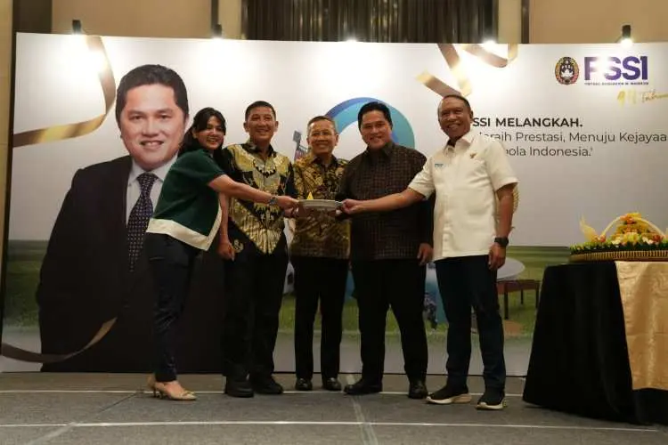 Perayaan HUT PSSI Ke-94, Erick Thohir Undang Legenda Sepakbola Indonesia