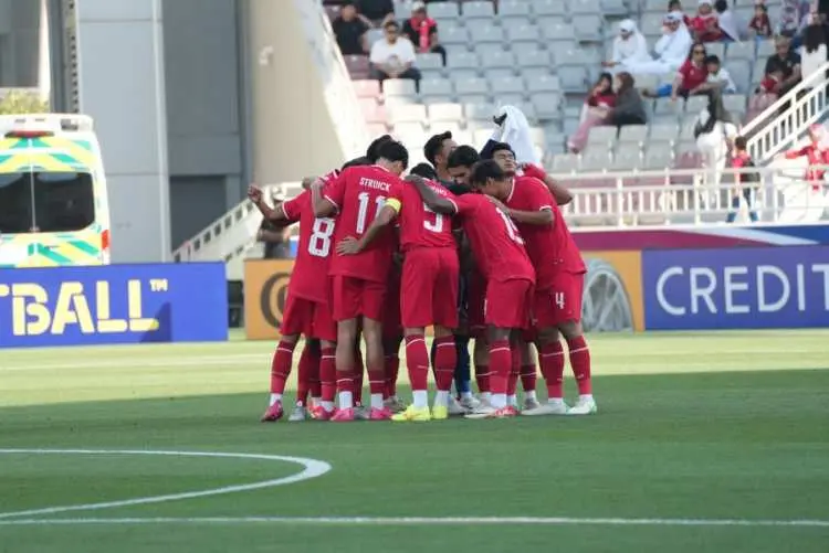 Ernando Ari Tampil Gemilang Saat Timnas Indonesia U 23 Berhasil Tumbangkan Australia di Piala Asia