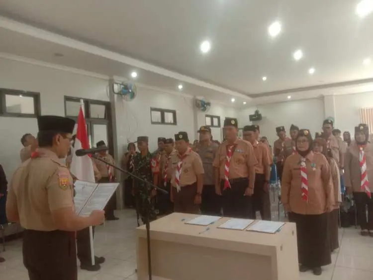 Pramuka Kwaran Cigudeg Resmi Dilantik