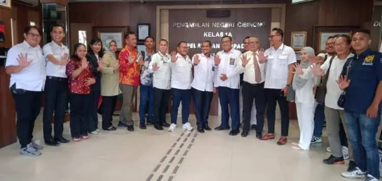Gelar Audensi Dengan Pengadilan Negeri Cibinong, DPC PERADI Bangun Kolaborasi Penyuluhan Hukum