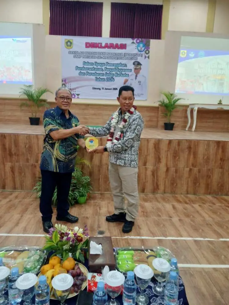MKKS SMP Kabupaten Bogor Apresiasi Dukungan Pj Bupati  Bogor Terkait Program Sekolah Bersinar