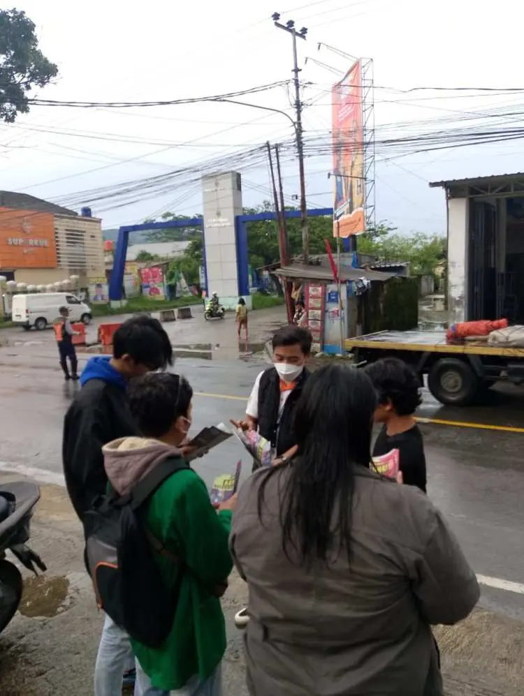 Mahasiswa Aliansi Sipil Leuwiliang Gelar Aksi Tolak Nepotisme Dan Pelanggaran HAM