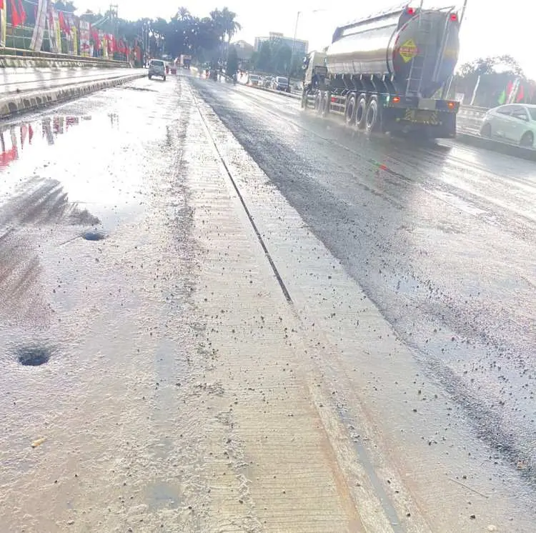 Perbaikan Jalan Alternatif Sentul Telan Anggaran 1,8 M, Ternyata Hanya Ini Yang Dikerjakan