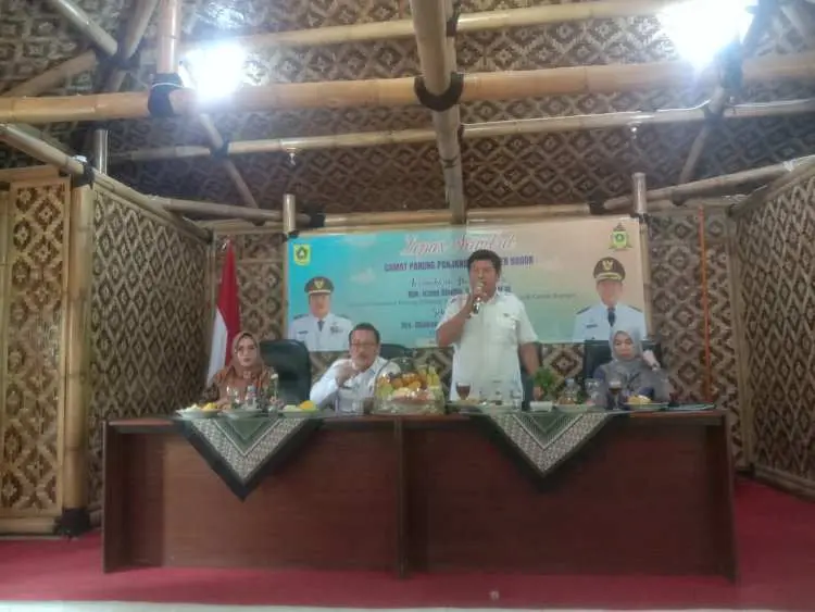 Lepas Sambut Camat Parung Panjang, Icang Aliudin Kepada Chairuka Judhyanto Nugroho Masih Menyimpan Harapan Perbaikan Tambang