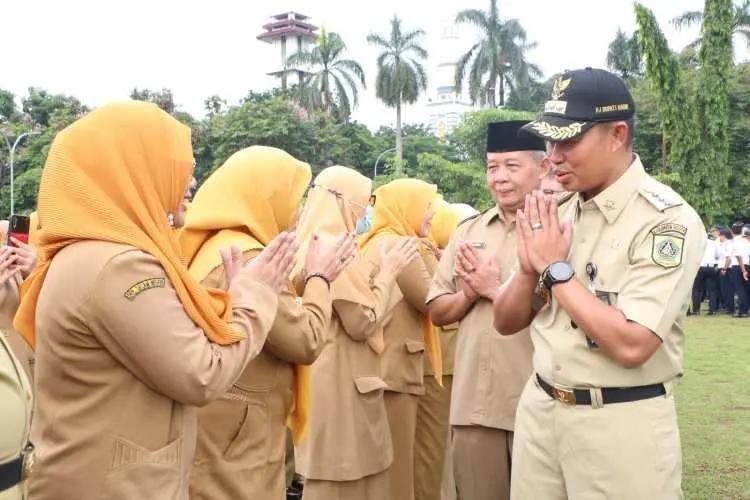 Simak Tiga Pesan Penting Pj Bupati Bogor Pada Apel Perdana Di Hadapan ASN Pemkab Bogor