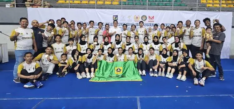 Juara Umum Piala Gubernur Jabar 2023, Taekwondo Kabupaten Bogor Berikan Kado Manis Akhir Tahun