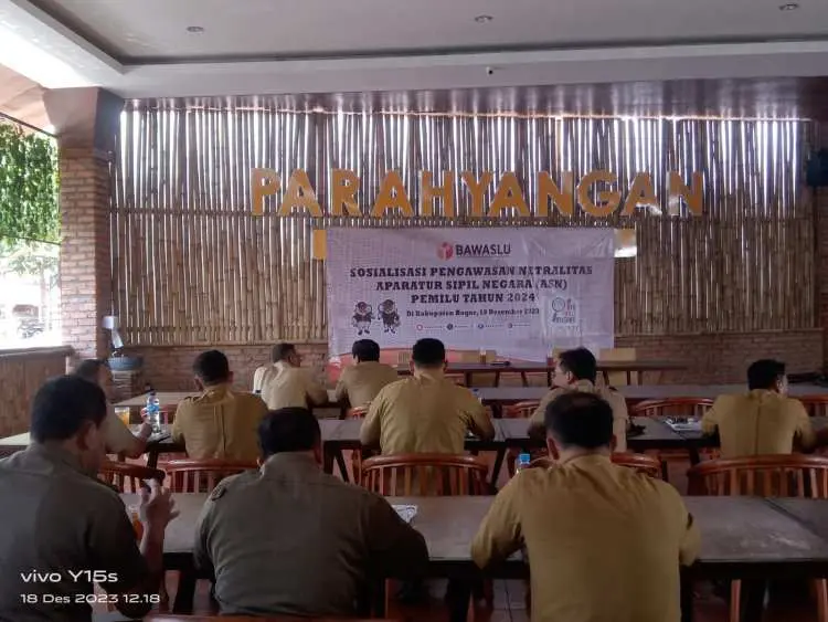Jelang Pemilu 2024, Bawaslu Kabupaten Bogor Ingatkan ASN Harus Netral