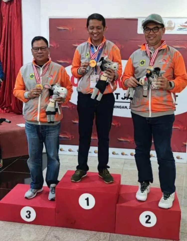 Endar Sakti Lubis Sabet Emas Porpemda Jabar 2023