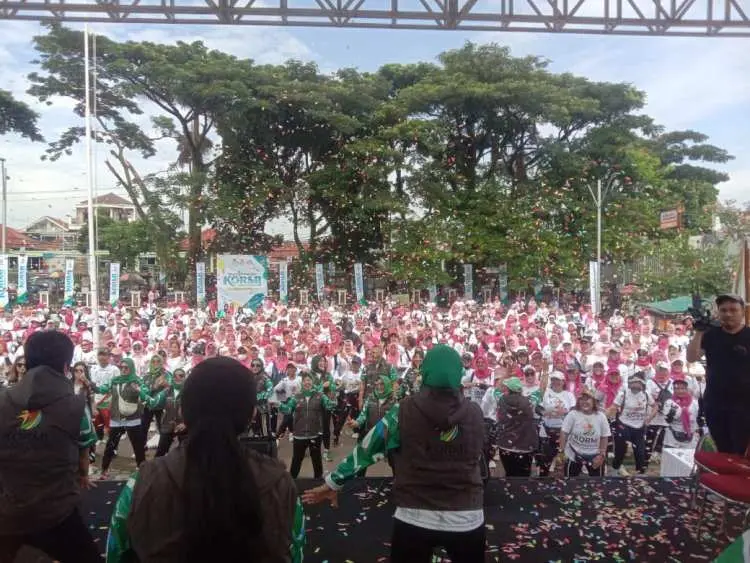 Meriah, Pelantikan KORMI Kabupaten Bogor dibanjiri Ratusan Warga Leuwiliang