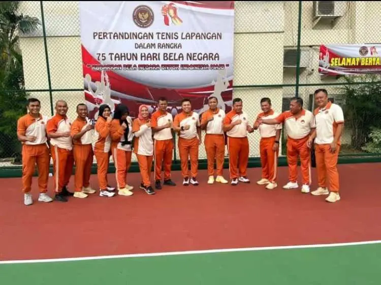 Tim Tenis UNHAN Melenggang ke Final Piala Bela Negara 2023