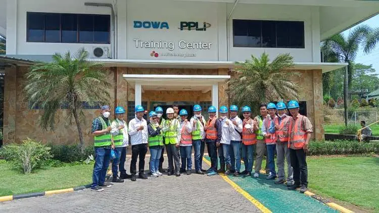 Kunker PWI Kabupaten Bogor Ke PT PPLI, Pelajari Proses Pengelolaan Limbah Industri
