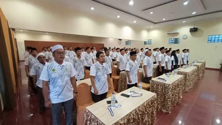 100 Peserta Antusias Ikuti Bimtek Pengembangan Olahraga Pontren Angkatan Kedua