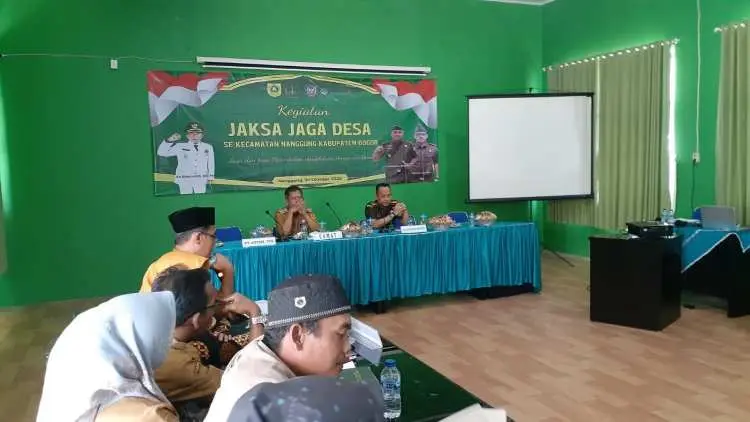Minimalisir Penyalahgunaan DD, Kejari Kabupaten Bogor Sosialisasikan Program Jaksa Jaga Desa Di Kecamatan Nanggung