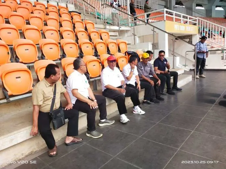 Dedi Bachtiar Pantau Atlet Atletik PPOPM