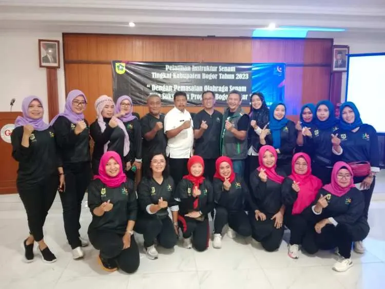 Dispora Kabupaten Bogor Kembali Gelar Pelatihan Instruktur Senam