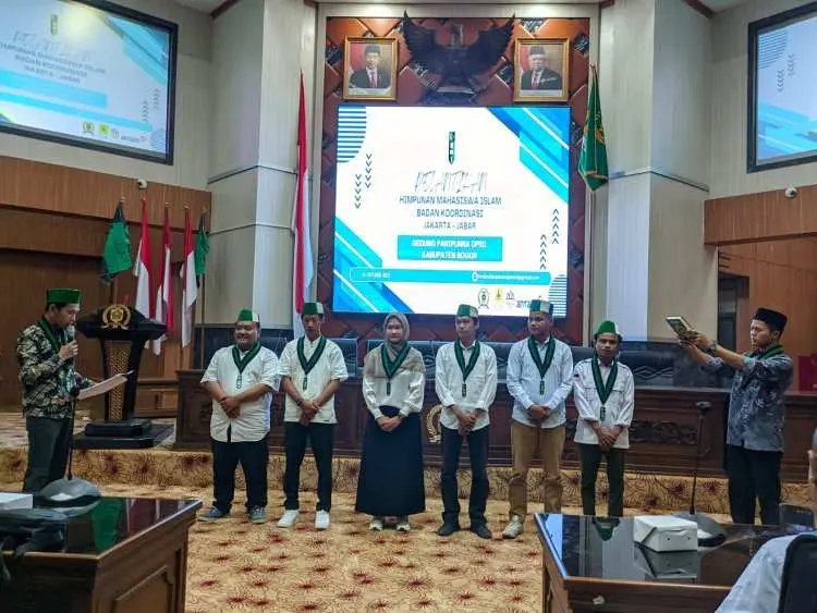 Resmi Dilantik, HMI Badko Jakarta dan Jawa Barat berkomitmen untuk memperkuat eksistensi HMI