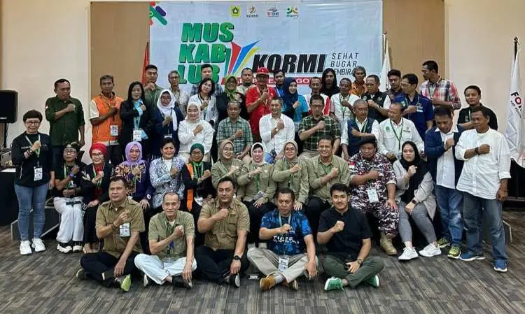 Aklamasi, Rike Iskandar Pimpin KORMI Kabupaten Bogor Periode 2023-2027