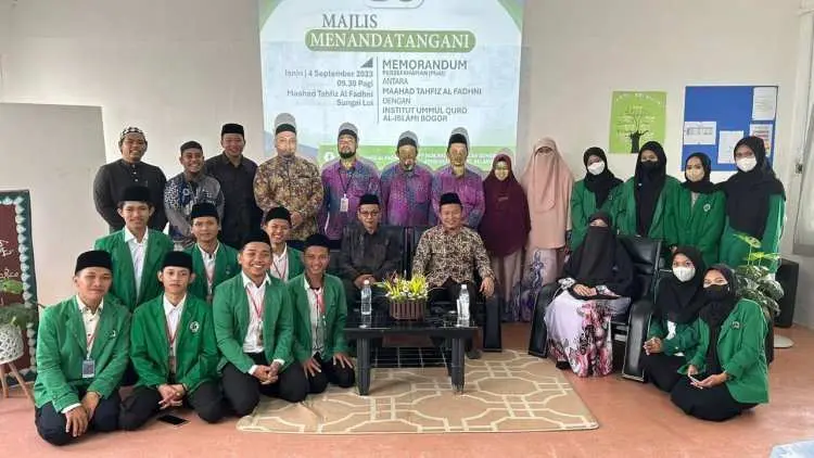 MTAF Malaysia Tanda Tangani Kerjasama Dengan Kampus IUQI Bogor