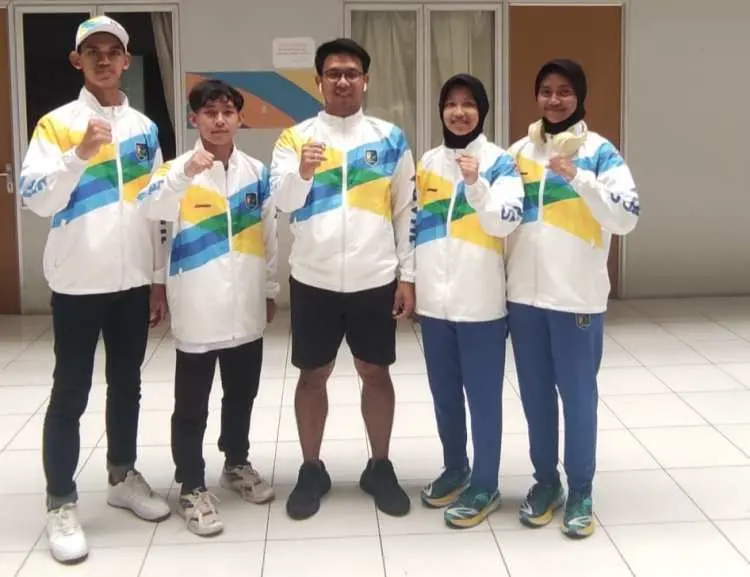 Empat Taekwondoin Kabupaten Bogor Perkuat Jabar di Popnas 2023