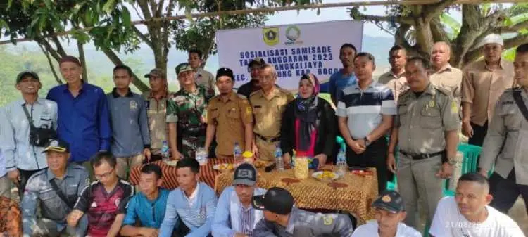 Pemerintah Desa Pangkaljaya Nanggung Sosialisasikan Program Samisade