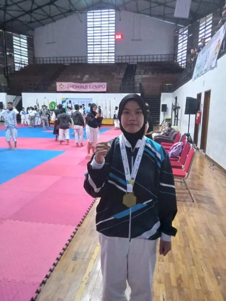 Atlet Kempo Kabupaten Bogor, Fitri Taqiyah Masuk Pelatda Jabar