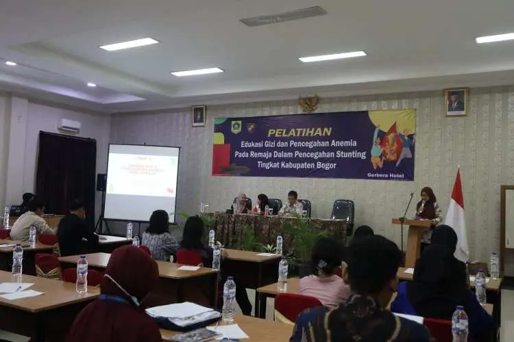 Upaya Pencegahan Stunting Pada Remaja, DP3AP2KB Kabupaten Bogor dan Forum GenRe Gelar Edukasi Gizi dan Pencegahan Anemia