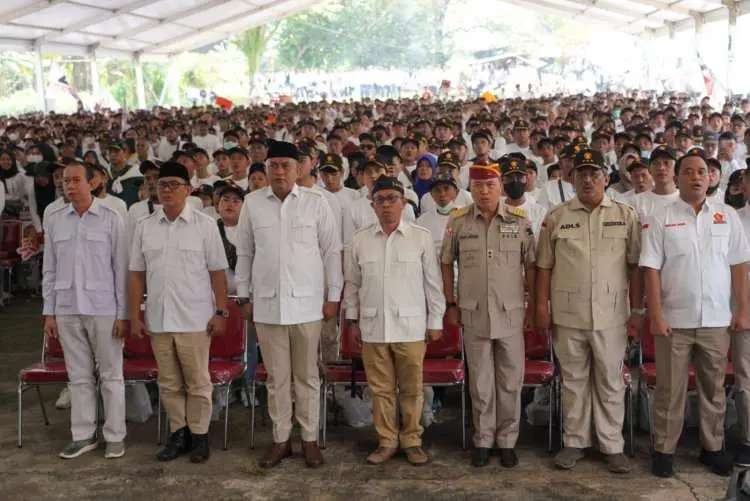 Prabowo Motivasi Ribuan Kader Gerindra Bogor, Iwan Setiawan Pertahankan Dapil II Tetap Jadi Lumbung Suara