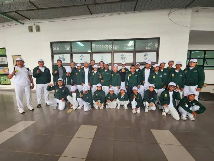 Beri Motivasi Pada Atlet Pelajar, Asnan AP Lepas Kontingen Peparpeda Jabar 2023