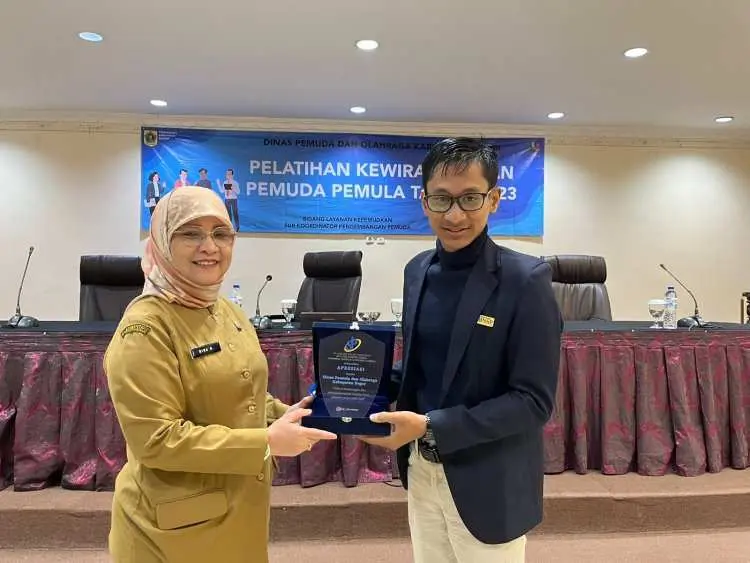 CEO PT Sahabat Insan Perubahan Apresiasi Dispora Kabupaten Bogor