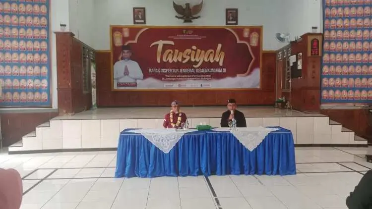 Sambangi Lapas Paledang, Ini Yang Dilakukan Irjen Kemenkumham HAM Razilu