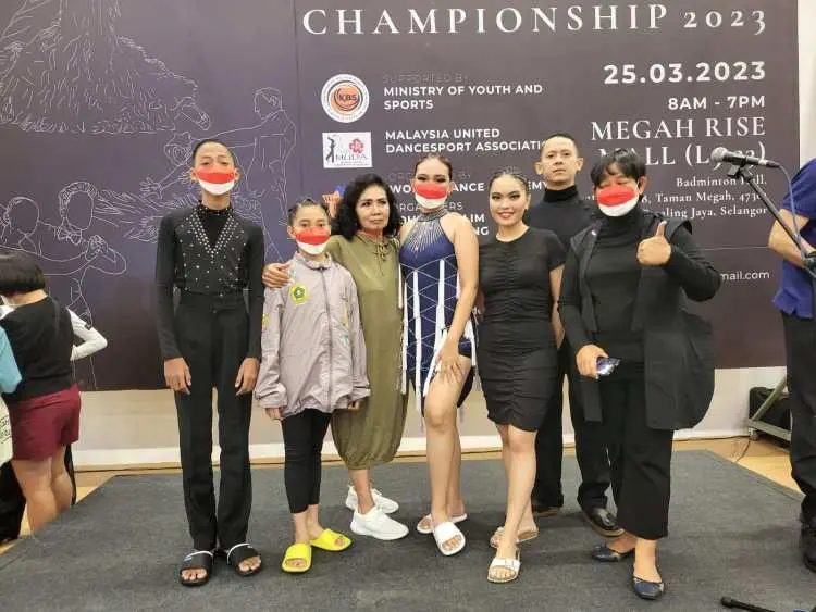 Tampil Di Pembukaan Formula E World, Popularitas Atlet Dancesport Kabupaten Bogor Mendunia