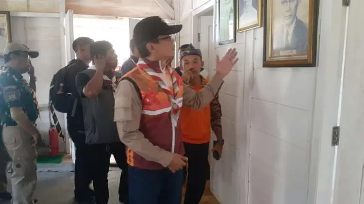 Kwarcab Kabupaten Bogor Napak Tilas Ke Rumah Bupati Bogor Pertama, Ternyata Jalannya Mengkhawatirkan