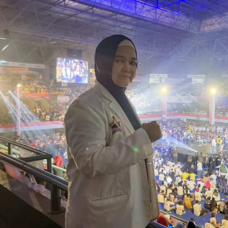 Nurdiah Yusuf Hadiri Temu Kebangsaan Anies Baswedan Bersama 8 Rombongan Besar Jarnas di Jakarta