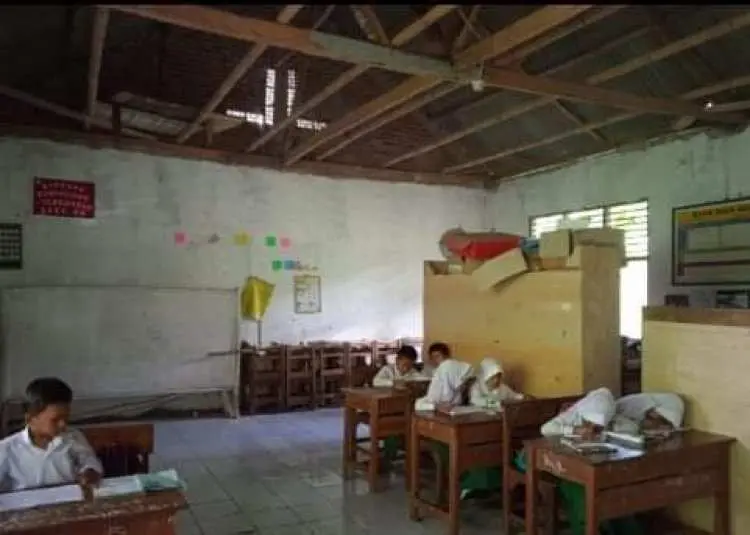 Hardiknas 2023, Gedung Madrasah Di Cigudeg Bogor Memprihatinkan
