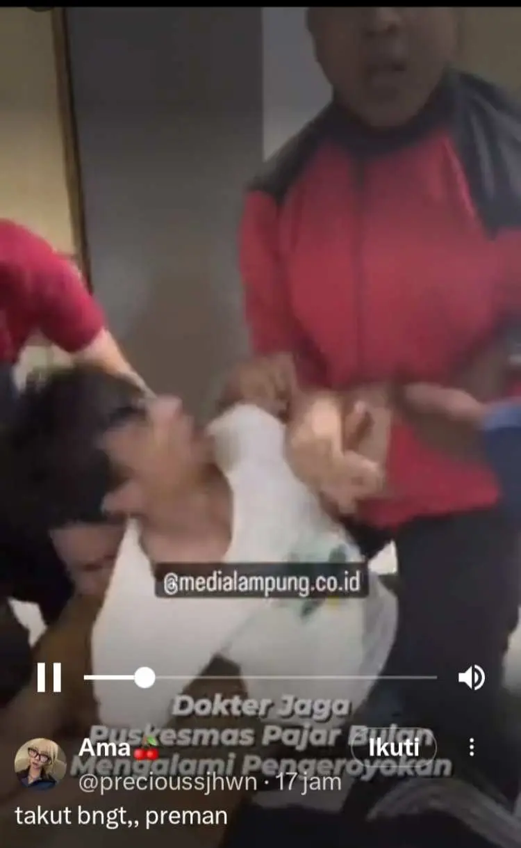 Begini Kronologi Dokter Jaga Di Lampung Dihajar Keluarga Pasien