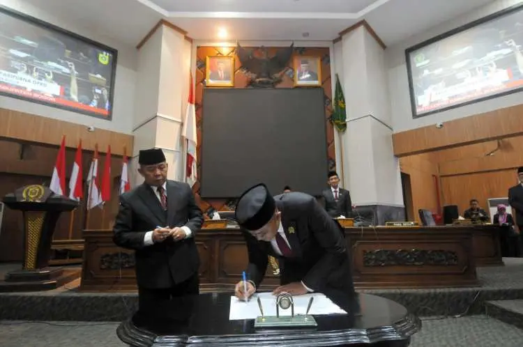 Terima LKPj Bupati Bogor Tahun 2022, Rudy Susmanto Minta AKD Dewan Bahas Secara Teliti Dan Komprehensif