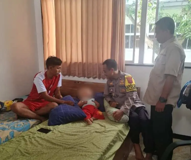 Sambangi Balai Sosial Kabupaten Bogor Di Cibinong, Ini Yang Dilakukan Kapolsek Cigudeg